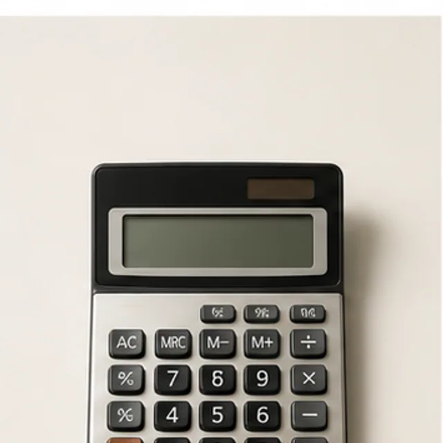 A desk calculator
