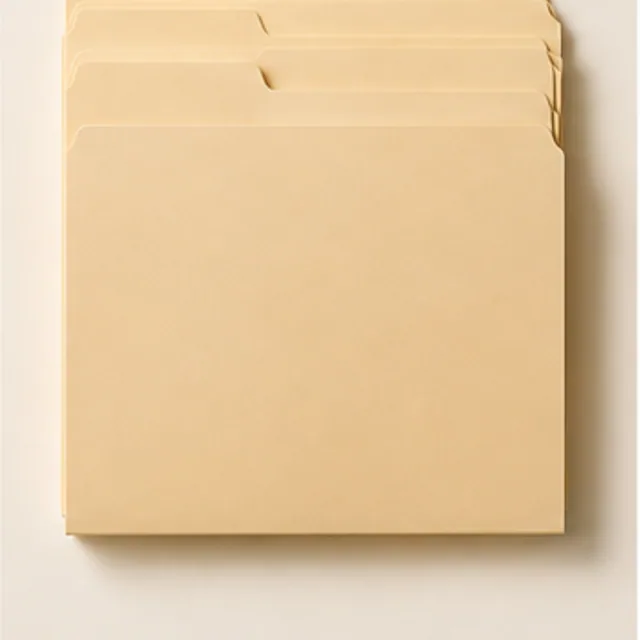 Manila folders