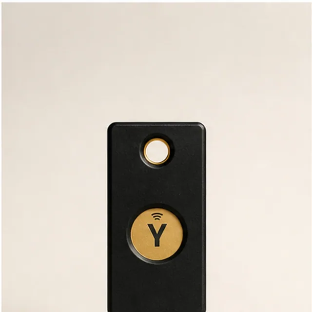 A hardware security key