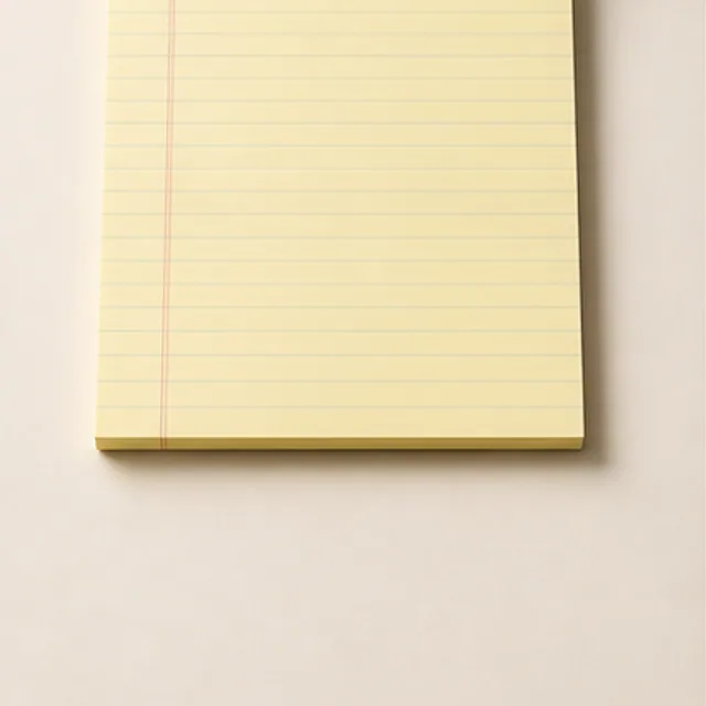 A legal pad