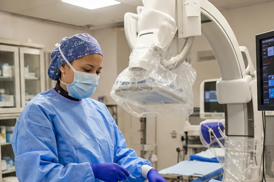 An interventional radiology suite
