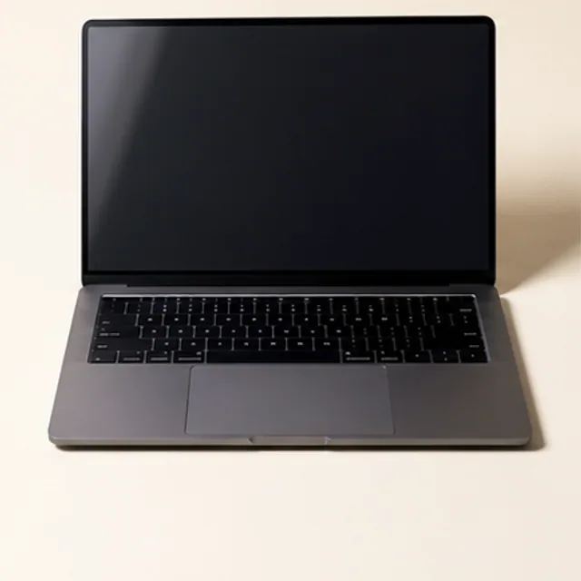 A laptop