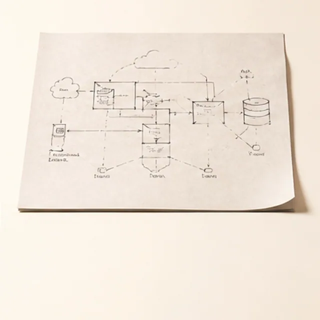 An architecture sketch
